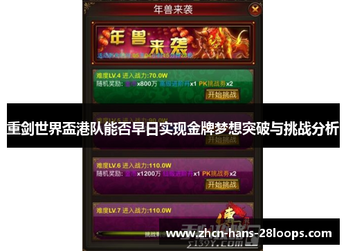 重剑世界盃港队能否早日实现金牌梦想突破与挑战分析 重剑世界盃港队能否早日实现金牌梦想突破与挑战分析